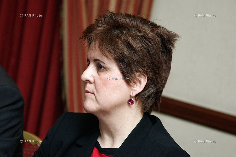 Press conference of Teresa Daban Sanchez, IMF Resident Representative in Armenia
