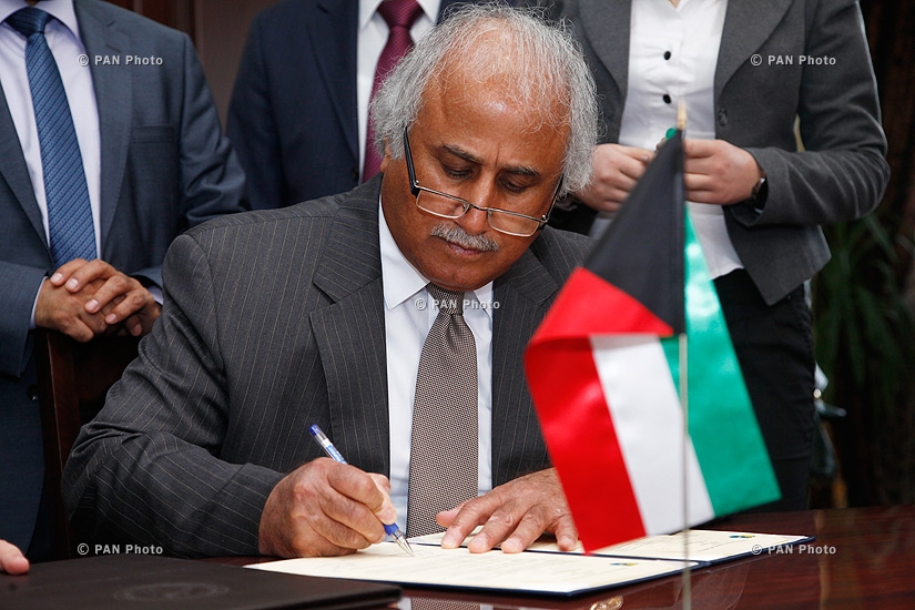 Между ЕГУ и Кувейтским университетом был подписан соглашение о взаимном сотрудничестве и обмене