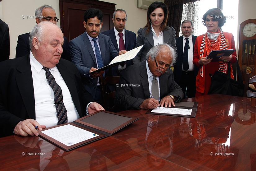 ԵՊՀ-ի և Քուվեյթի համալսարանի միջև ստորագրվել է փոխանակման և համագործակցության պայմանագիր