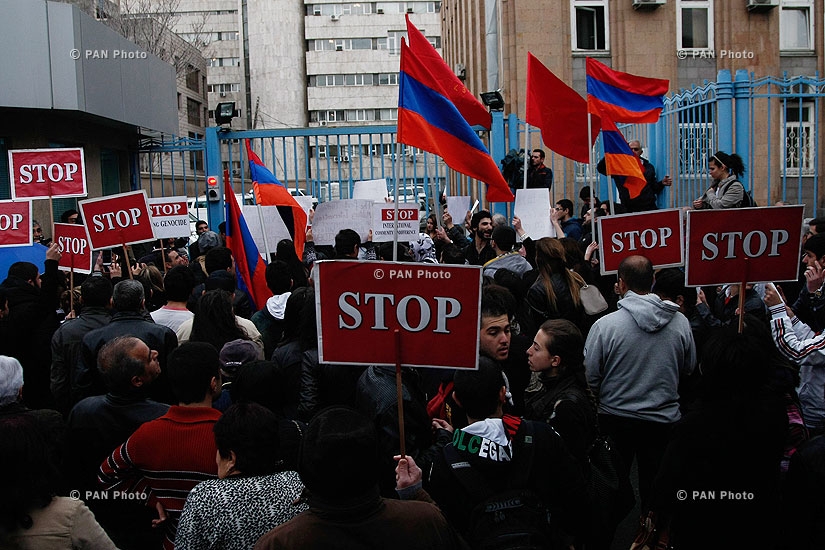 Акция в поддержку армян Кессаба