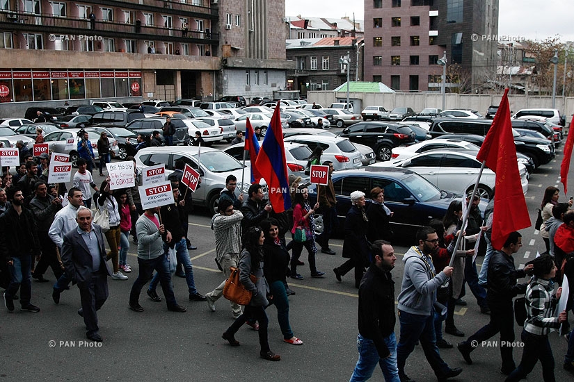 Акция в поддержку армян Кессаба