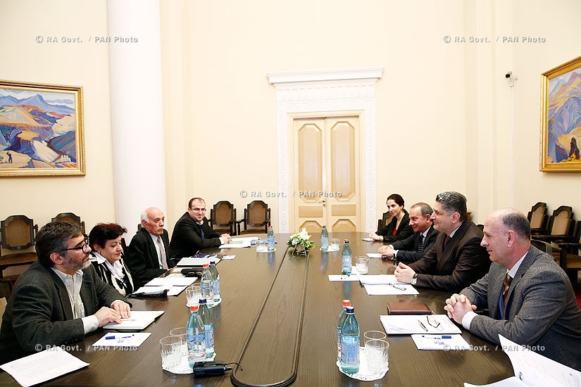 RA Govt.: Prime minister Tigran Sargsyan receives environmental protection specialist
