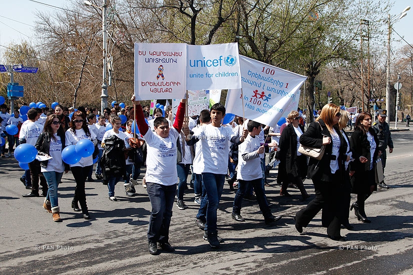 March on World Autism Awareness Day
