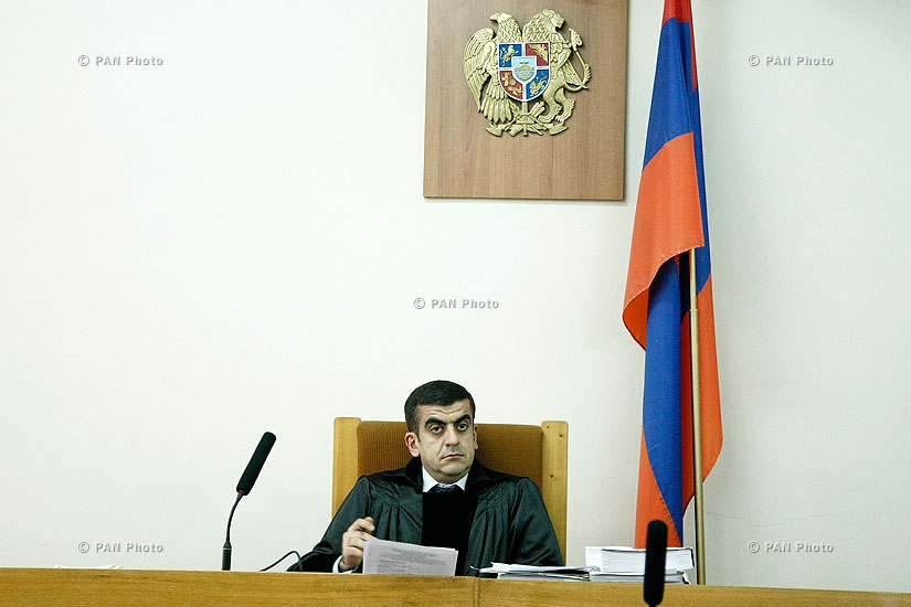Court session on actor Vardan Petrosyan case