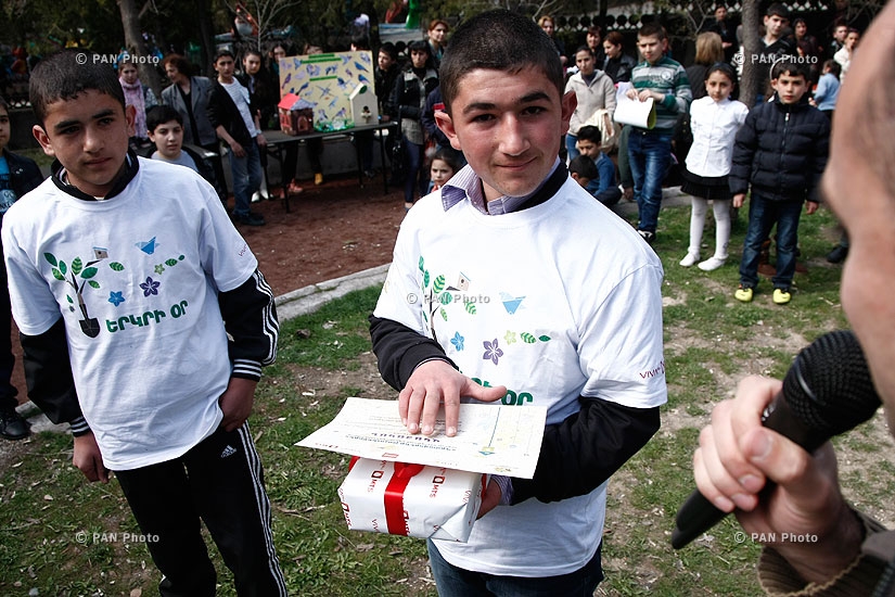 Birds day in Yerevan zoo and tree planting with VivaCell and FPWC