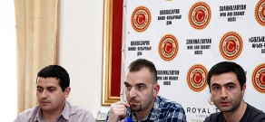 Пресс-конференция членов гражданского движения «Против»
