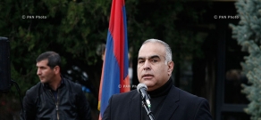 Heritage party leader Raffi Hovannisian's rally on Freedom Square