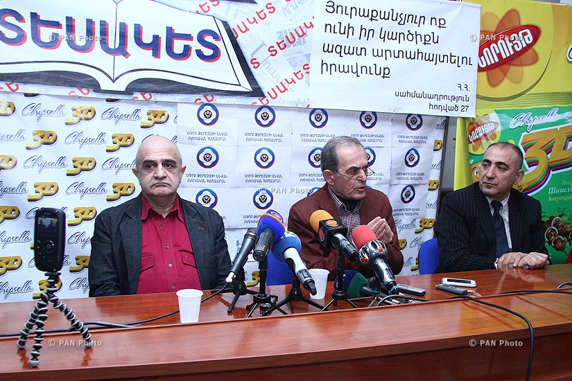 Press conference of Levon Igityan and Ruben Babayan