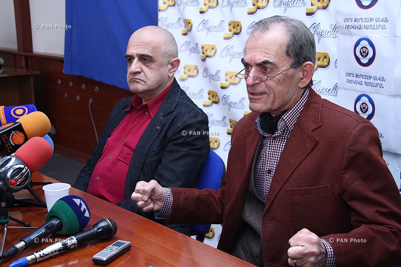 Press conference of Levon Igityan and Ruben Babayan