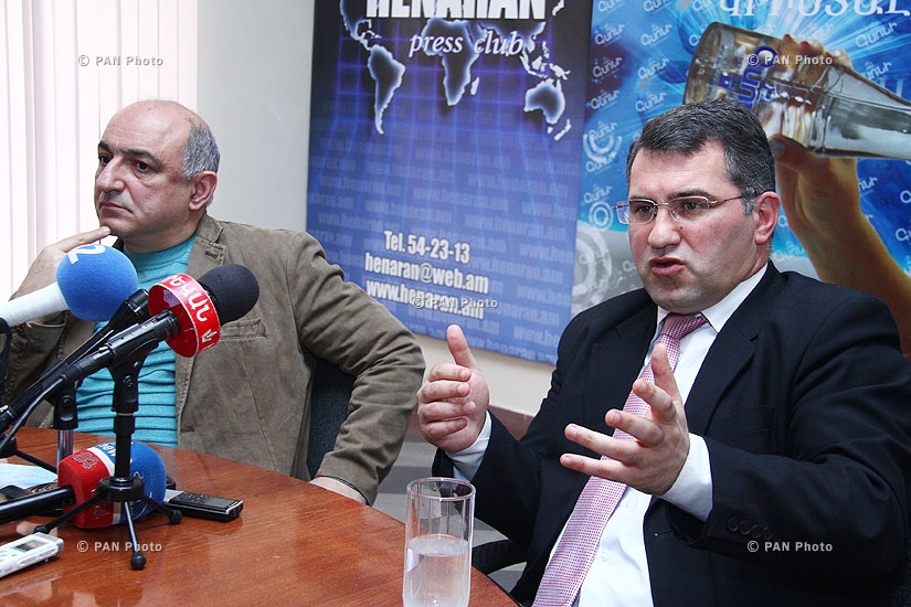 Пресс-конференция Армена Мартиросяна и Бориса Навасардяна