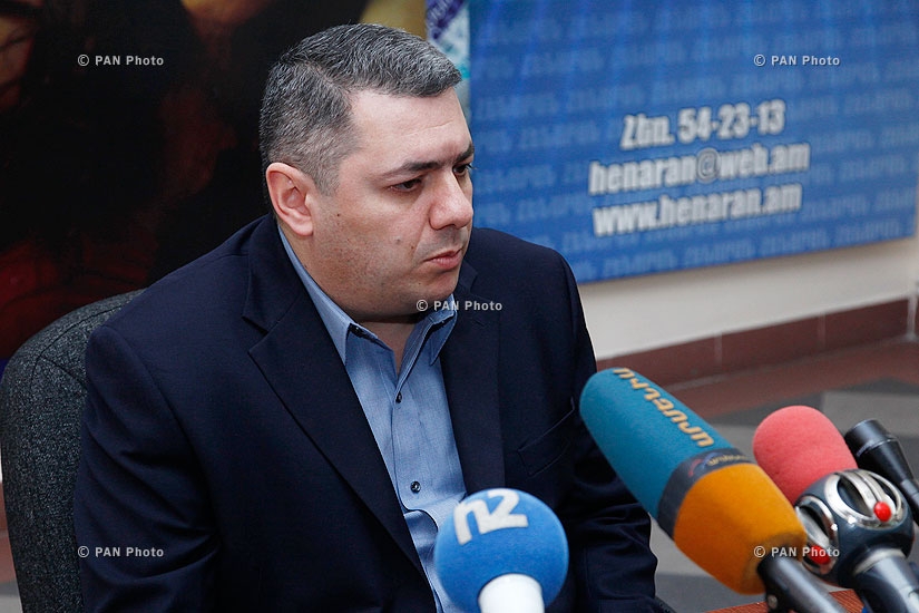 Press conference of political scientist Sergey Minasyan 