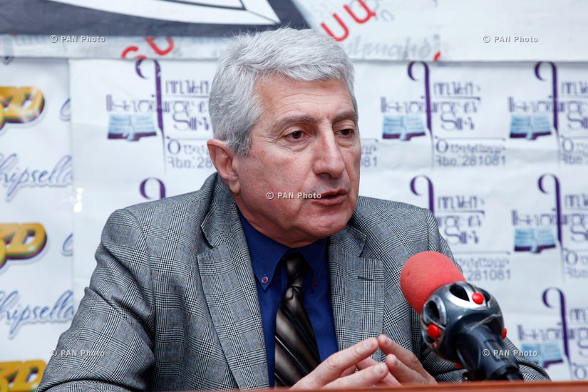 Пресс-конференция директора Национальной библиотеки Армении Тиграна Заргаряна