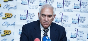 Press conference of Hakob Simonyan, Director of the Scientific and Research Institute of Historical and Cultural Heritage
