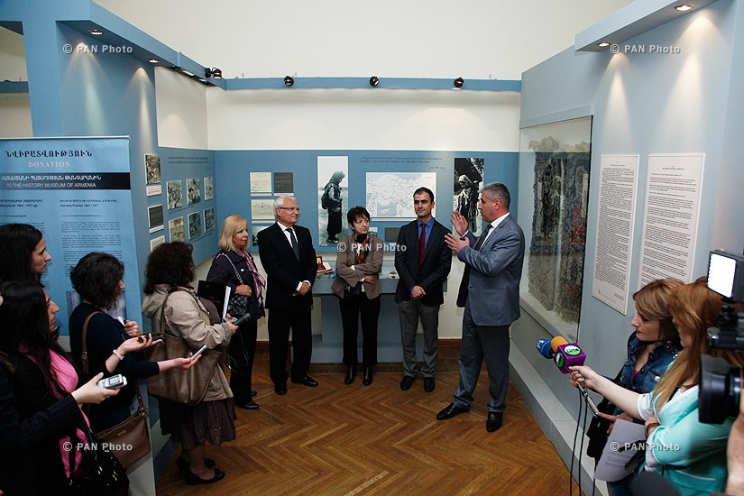 Музею истории Армении были переданы уникальные рукописи полководца Андраника