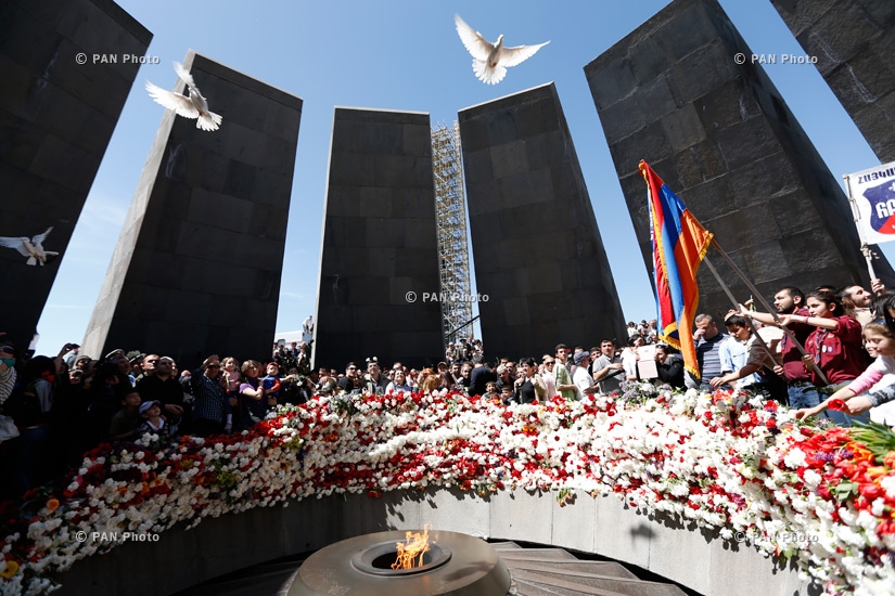 Հայոց ցեղասպանության 99 ամյակը Ծիծեռնակաբերդում
