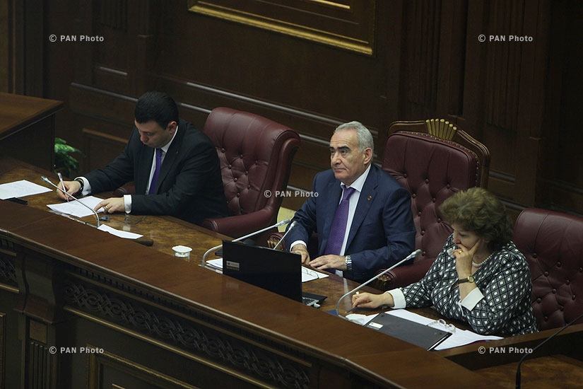 Galust Sahakyan was elected Chairman of the National Assembly of Armenia