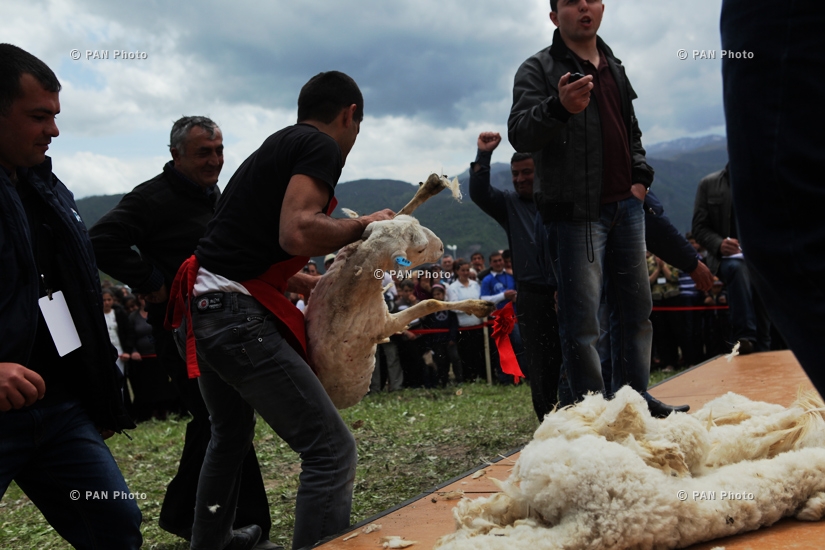 Sheep Shearing Festival in Tatev