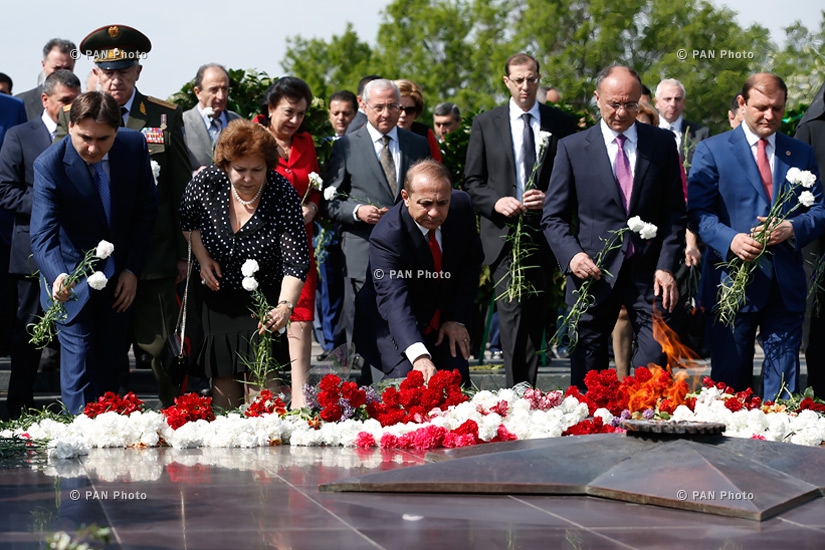 Celebrations dedicated to WWII victory take place in Yerevan Victory Park