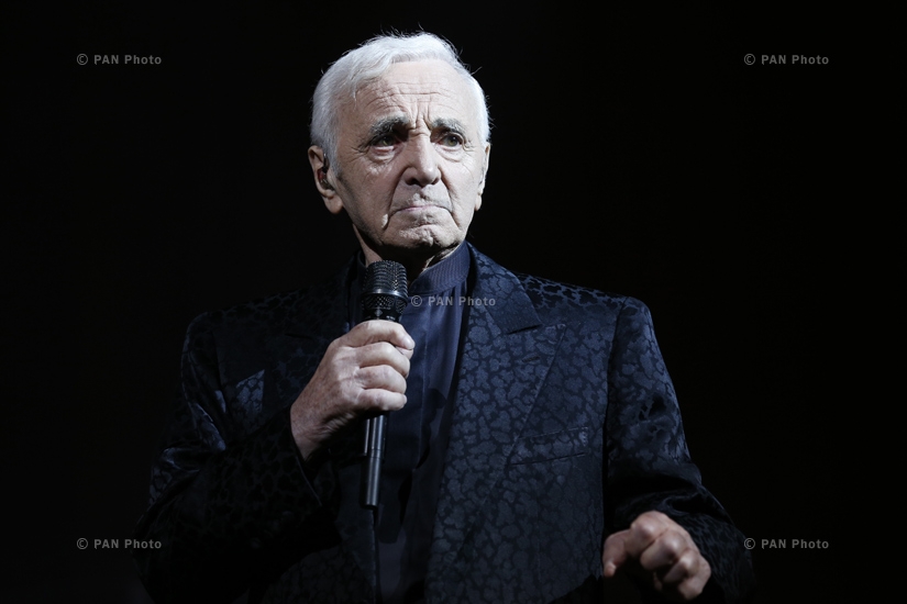 Concert of Charles Aznavour in Yerevan