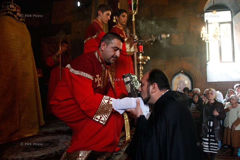 Божественная литургия в честь Католикоса Мовсеса III Татеваци 