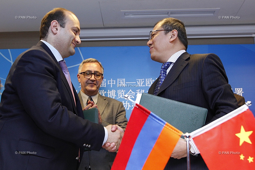 «Չինաստան-Եվրասիա» ցուցահանդեսի քարտուղարության ղեկավար ու Զարգացման հայկական գործակալության գլխավոր տնօրեն գործակցության հուշագիր ստորագրեցին
