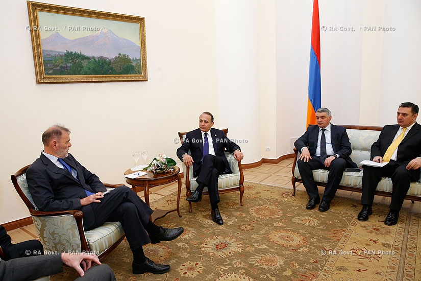 RA Govt.: PM Hovik Abrahamyan receives newly ambassador of Norway to Armenia Leidulv Atle Namtvedt