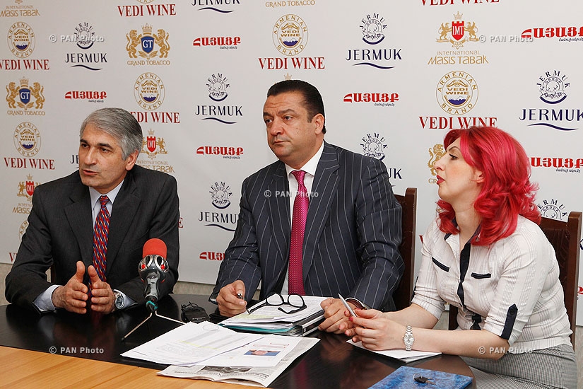 Press conference of Manvel Ter-Arakelyan and Gagik Makaryan