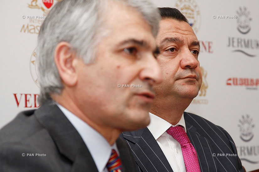 Press conference of Manvel Ter-Arakelyan and Gagik Makaryan