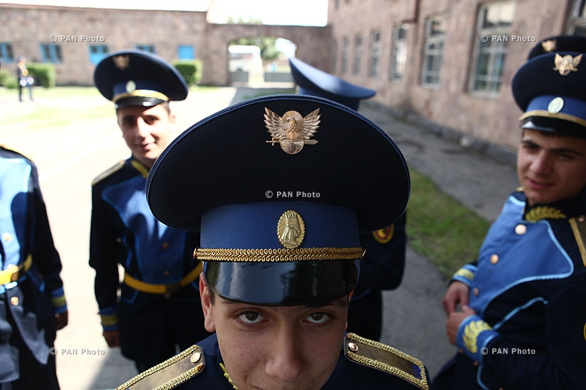 Graduation ceremony in Armavir Military and Sports specialized college named after Tigran Mets