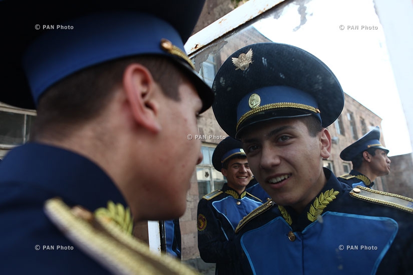Graduation ceremony in Armavir Military and Sports specialized college named after Tigran Mets