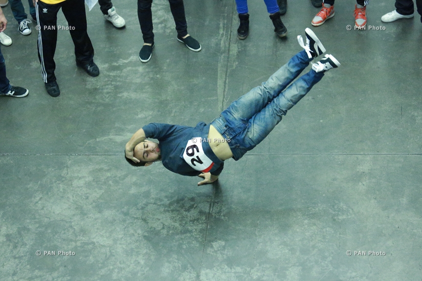 Unlimited Hip Hop Competition. Qualifying round in Yerevan