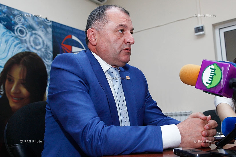Пресс-конференция секретаря парламентской фракции правящей Республиканской партии Армении Гагик Меликяна