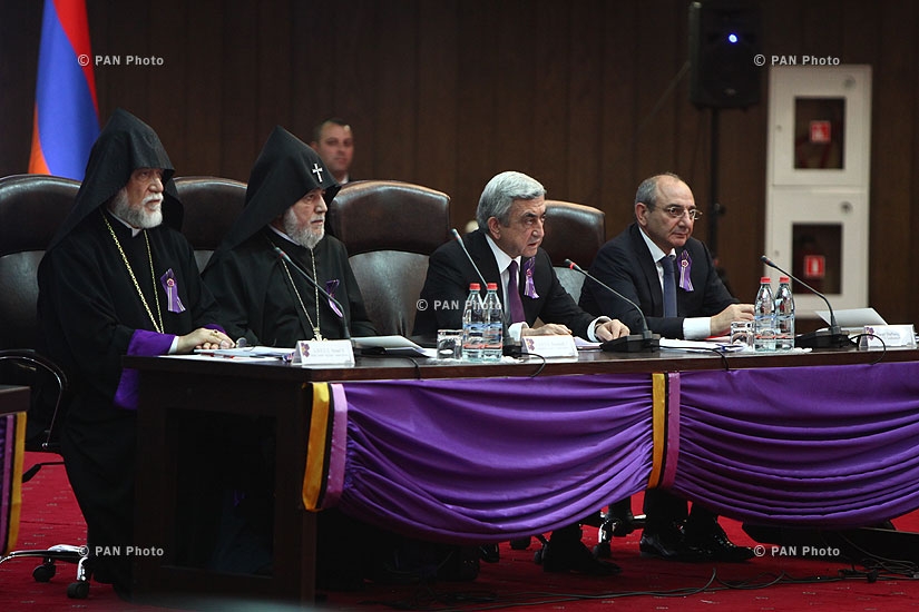 4th session of State Commission on Coordination of events, dedicated to the 100th anniversary of  Armenian Genocide