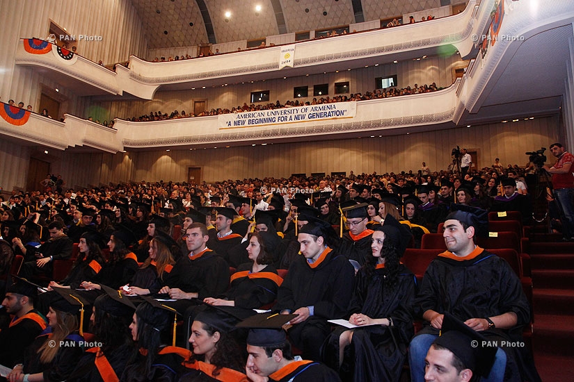 Հայաստանի ամերիկյան համալսարանի ավարտական արարողությունը