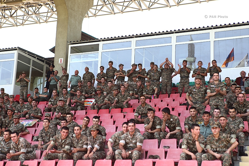 Opening ceremony of Armenian armed forces 16th general sports contest
