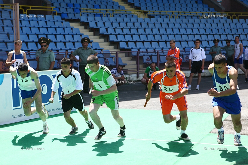 Opening ceremony of Armenian armed forces 16th general sports contest