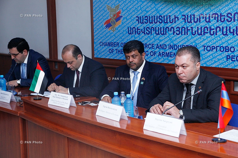 Business forum between Armenia and UAE businessmen