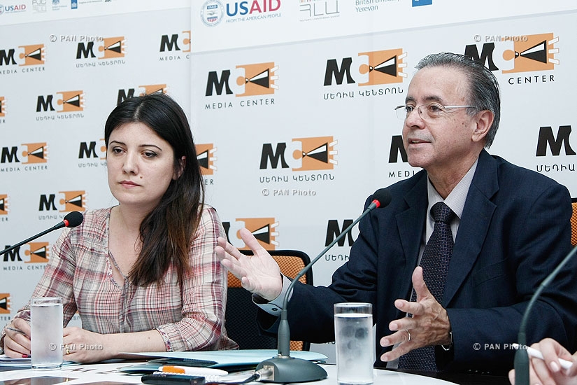 Пресс-конференция посла Бразилии в Армении Эдсона Маринью Дуарте Монтейру