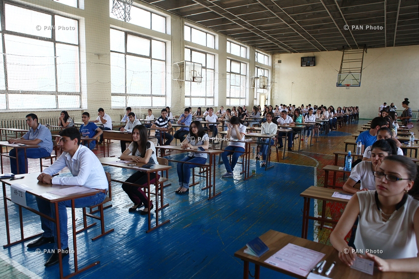 Armenian language and literature examinations start