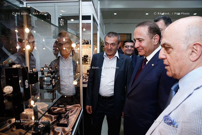 Открытие 11-ой Международной выставки-продажи ювелирных изделий 