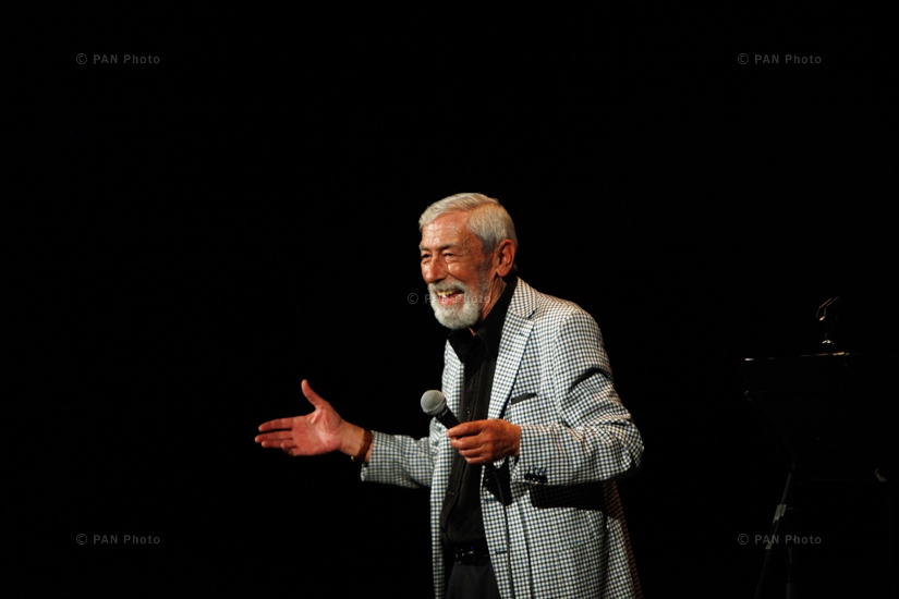 Vakhtang Kikabidze in Yerevan. Backstage and concert