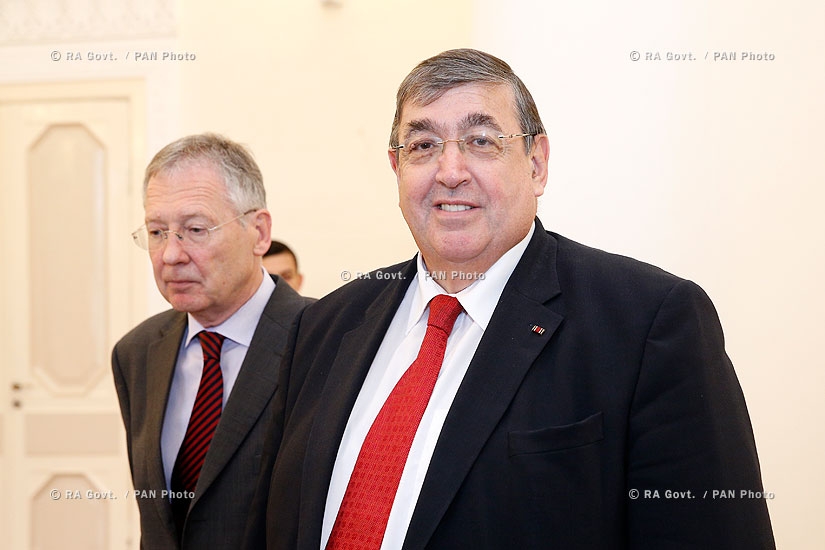 RA Govt.: Prime minister receives Member of the German Bundestag  Karl A. Lamers