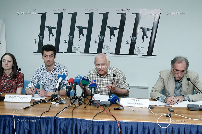  Пресс-конференция, посвященная 11-ому международному ереванскому кинофестивалю «Золотой абрикос»