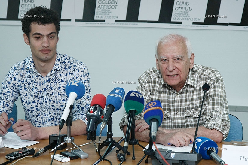  Пресс-конференция, посвященная 11-ому международному ереванскому кинофестивалю «Золотой абрикос»