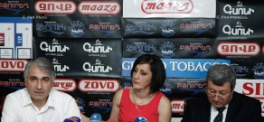 Пресс-конференция Вазгена Сафаряна и Гагика Макаряна