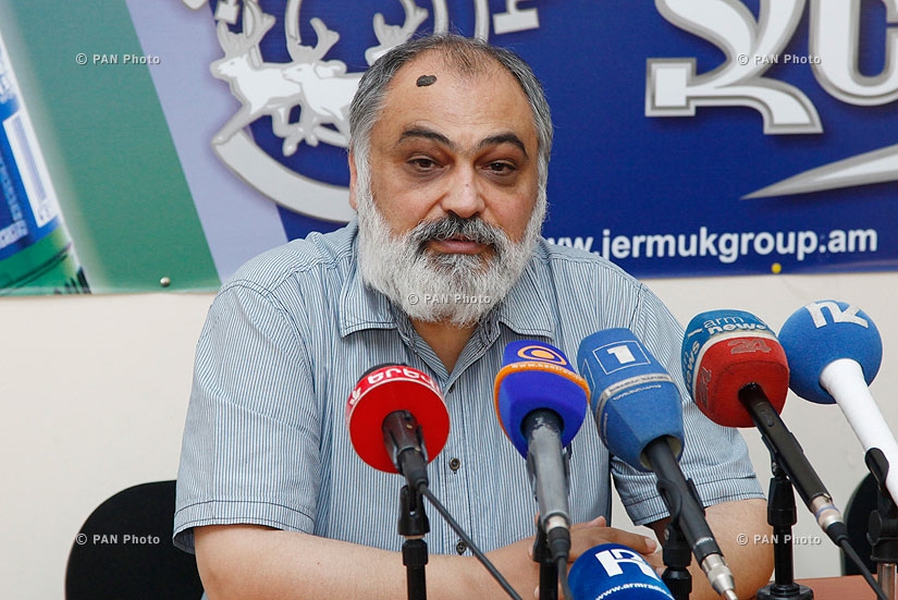 Press conference of Director of the Institute of Oriental Studies of the RA NAS Ruben Safrastyan