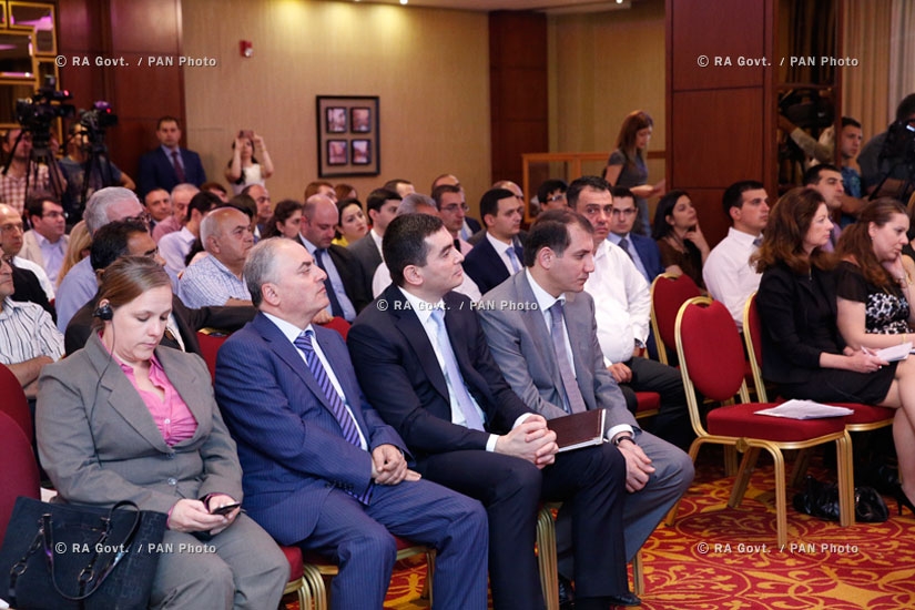 RA Govt.: Opening of international conference on the development of a unified tax code for the Republic of Armenia