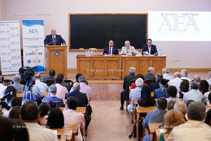 RA Govt.: Opening of the annual conference of Armenian Economic Association (AEA)
