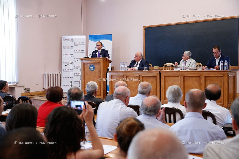 RA Govt.: Opening of the annual conference of Armenian Economic Association (AEA)