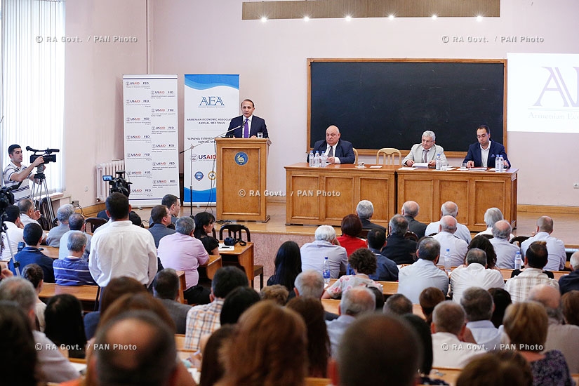 RA Govt.: Opening of the annual conference of Armenian Economic Association (AEA)
